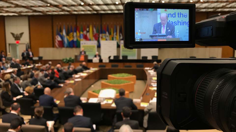 Wilbur Ross at the US Dept of State